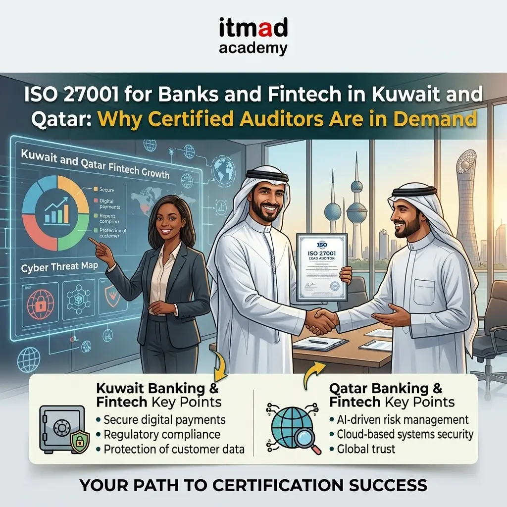 ISO 27001 for Banks and Fintech in Kuwait and Qatar: Why Certified Auditors Are in Demand