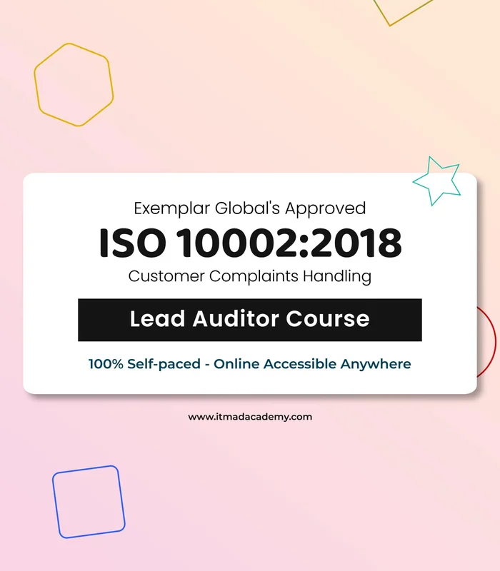 ISO 10002 Customer Satisfaction Guidelines – Lead Auditor Training Course