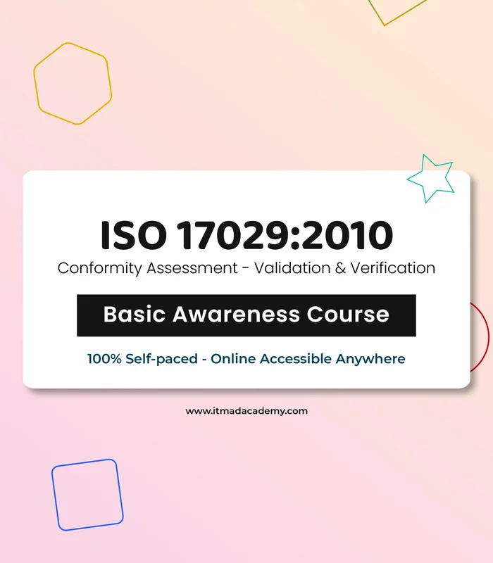 ISO 17029 Validation and Verification Bodies – Foundation Training Course