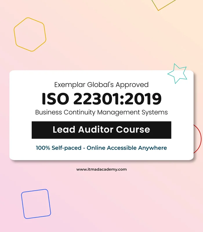 ISO 22301:2019 Business Continuity Management System – Lead Auditor Training Course