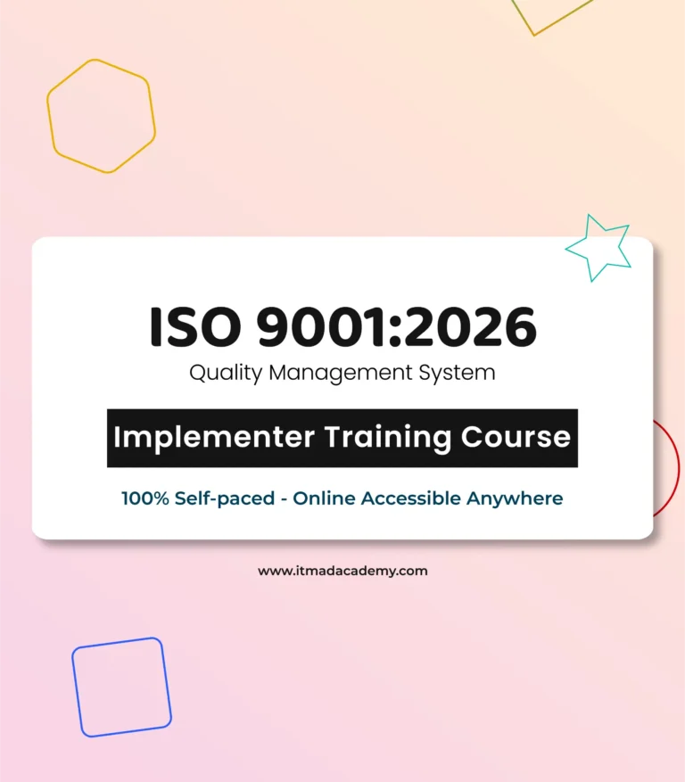 ISO 9001:2026 Quality Management System – Implementer Training Course
