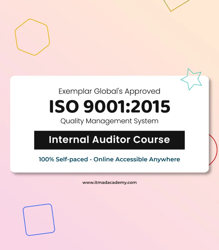 ISO 9001:2015 Quality Management System – Internal Auditor Training Course