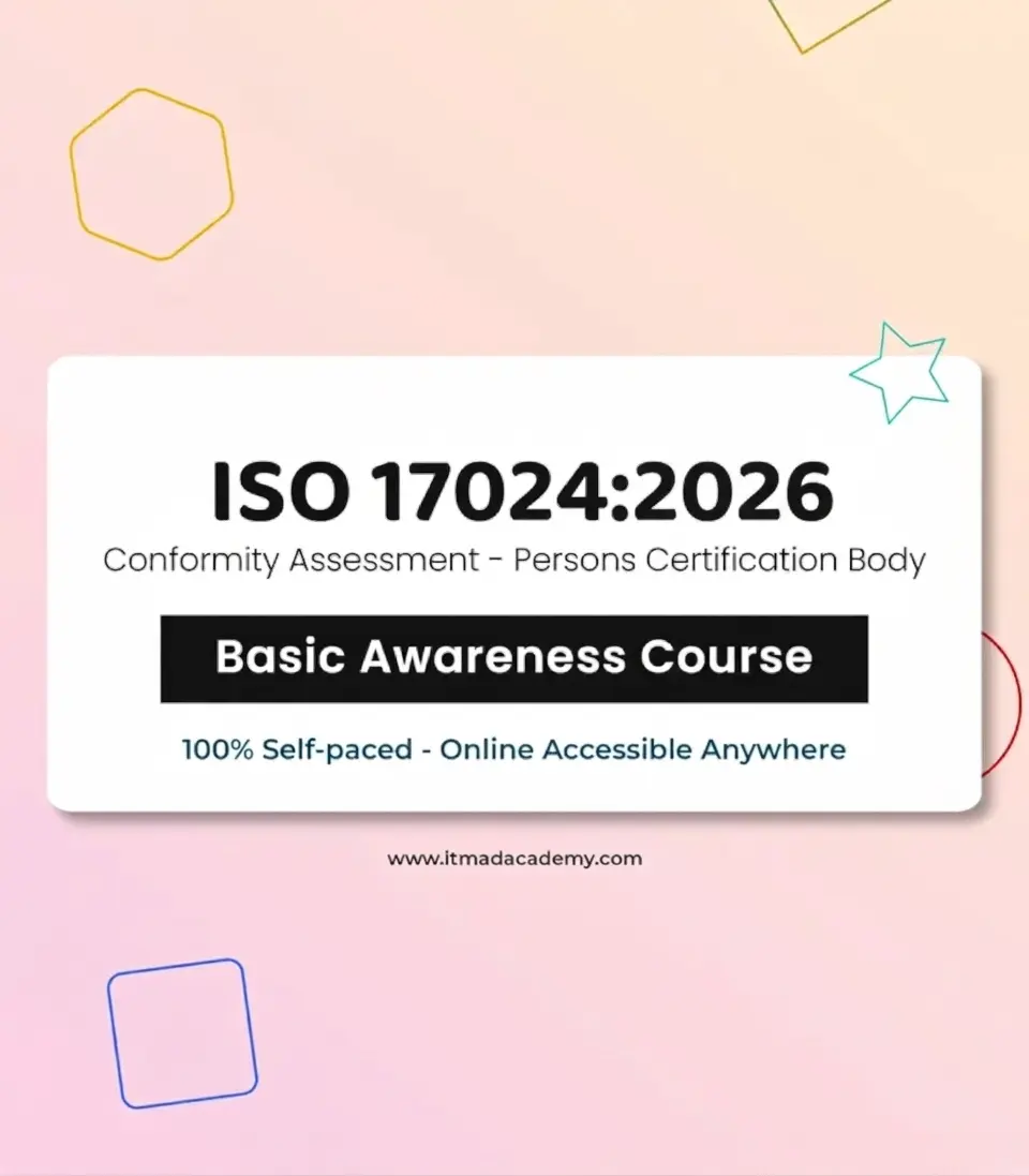 ISO/IEC 17024 Certification of Persons – Foundation Training Course