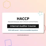 Get Exemplar global certified online HACCP Internal Auditor Training Course