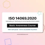 Get certified online ISO 14065 validating and verifying environmental information Foundation Training Course basic awareness