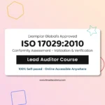 Get Exemplar global certified online ISO 17029 Conformity Assessment-validation and verification-Lead Auditor Training Course