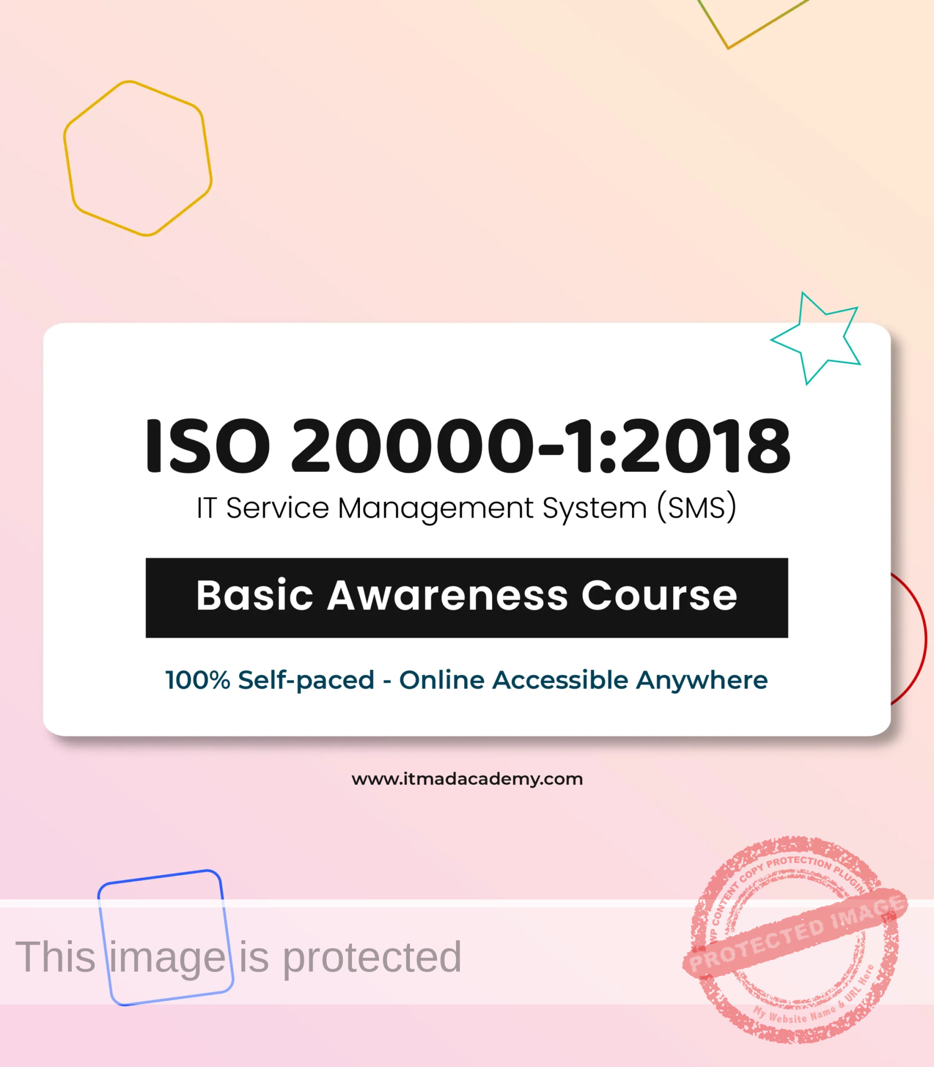 ISO 20000-1 IT Service Management System (SMS) Foundation Training Course Get certified online ISO 20000-1 IT Service Management System (SMS) Foundation Training Course