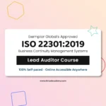 Get Exemplar global certified online ISO 22301 Business Continuity Management Lead Auditor Training Course