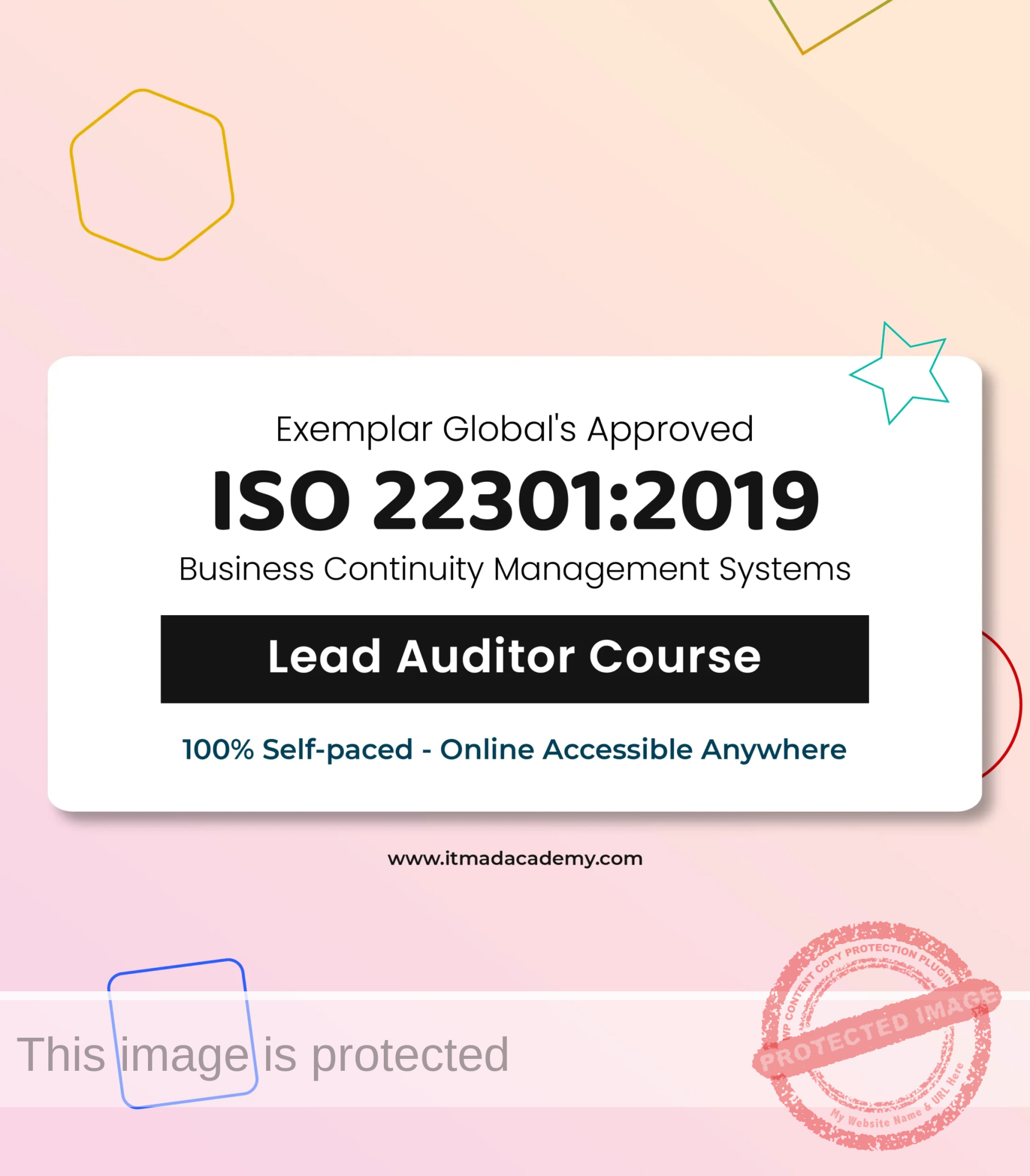 ISO 22301 Business Continuity Management Lead Auditor Training Course Get Exemplar global certified online ISO 22301 Business Continuity Management Lead Auditor Training Course