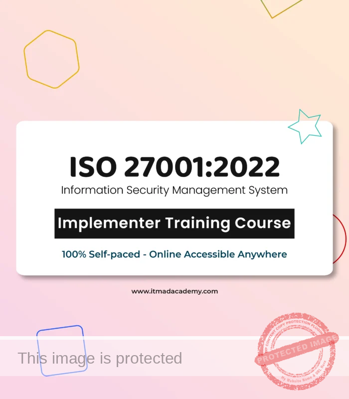 Get Certified online ISO 27001 Information Security Management System Implementer Training Course