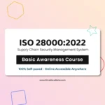 Get certified online ISO 28000 Supply chain security management system Foundation Training Course awareness training