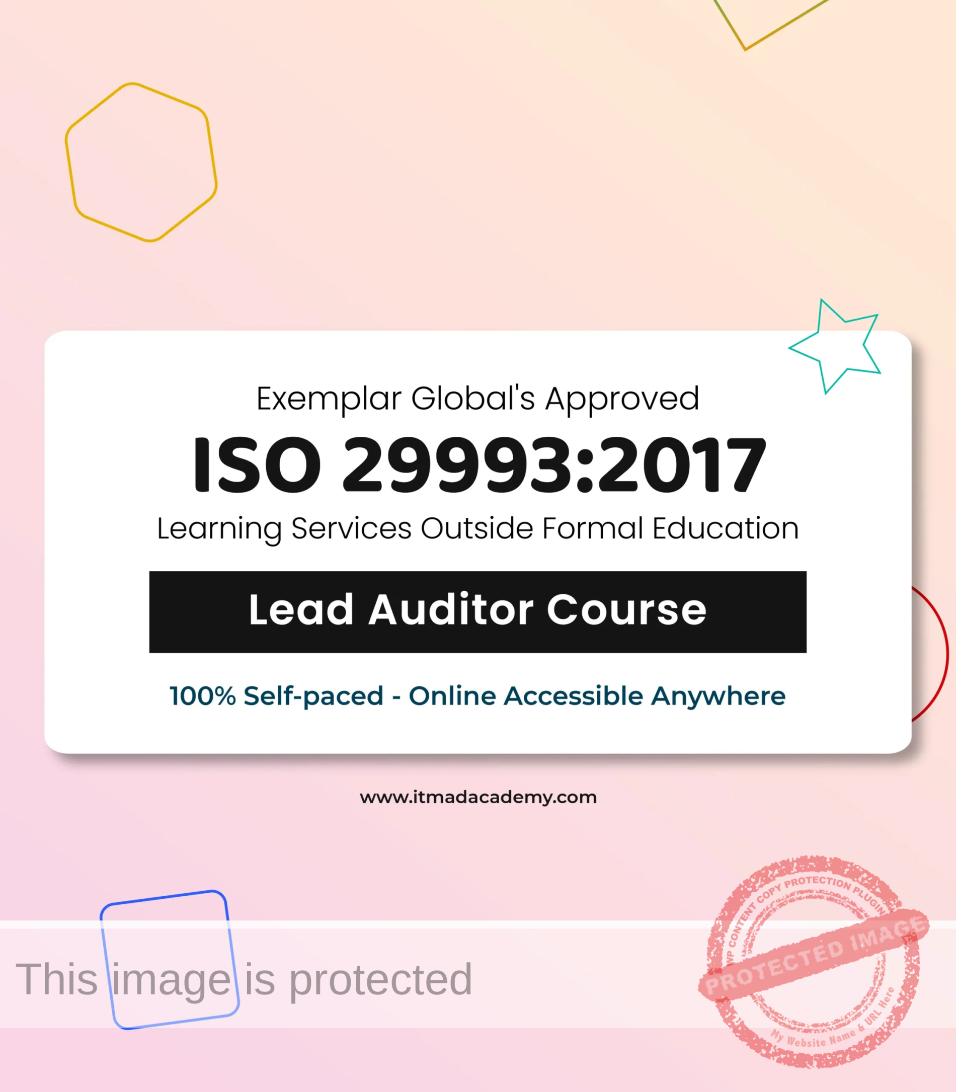 ISO 29993 Learning Services Outside Formal Education Lead Auditor Training Course Get Exemplar global certified online ISO 29993 Learning Services Outside Formal Education Lead Auditor Training Course