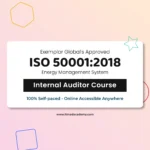 ISO 50001:2018 (EnMS) Internal Auditor Training Course