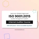 Get Exemplar global certified online ISO 9001 Quality Management System (QMS) Internal Auditor Training Course