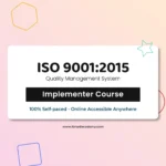 Get Exemplar global certified online ISO 9001 Quality Management System (QMS) Implementer Training Course